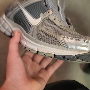 Nike Gray and Silver Athletic Shoe